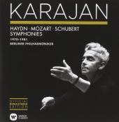 Album artwork for Karajan conducts Haydn, Mozart, Schubert