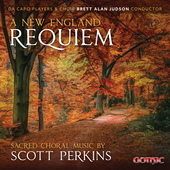 Album artwork for A New England Requiem: Sacred Choral Music by Scot