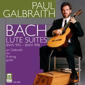 Album artwork for BACH LUTE SUITES, BWV 995-998