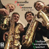 Album artwork for Piazzolla: Four Seasons of Buenos Aires (Saxophon