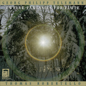 Album artwork for Telemann: Twelve Fantasies for Flute
