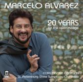 Album artwork for 20 Years on Opera Stage / Marcelo Alvarez