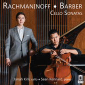 Album artwork for Rachmaninoff - Barber: Cello Sonatas