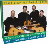 Album artwork for BRAZILIAN GUITAR QUARTET - 5 CD set