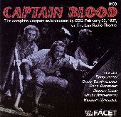 Album artwork for Captain Blood:  The complete program as broadcast