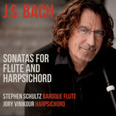 Album artwork for J.S. Bach: Sonatas for Flute & Harpsichord