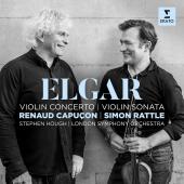 Album artwork for Elgar: Violin Concerto - Violin Sonata / Capucon