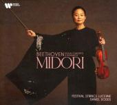 Album artwork for Beethoven: Violin Concerto, Romances / Midori