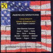 Album artwork for Cincinnati Wind Symphony: American Variations