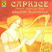 Album artwork for Susann McDonald: Caprice French Music for Harp