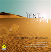 Album artwork for Tent for the Sun : Wind Music by Pann & Kellogg