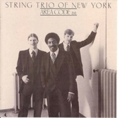 Album artwork for String Trio Of New York - Area Code 212 