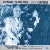 Album artwork for Tiziana Ghiglioni - Tiziana Ghiglioni Sings Gaslin