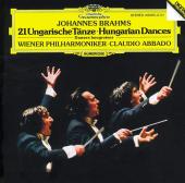 Album artwork for Brahms: HUNGARIAN DANCES NOS.1-21 / Abbado