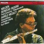 Album artwork for Nielsen Reinecke Busoni Flute Concertos
