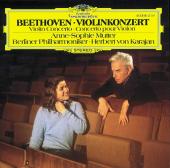 Album artwork for BEETHOVEN: VIOLIN CONCERTO / Mutter, Karajan