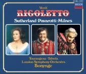 Album artwork for Verdi: Rigoletto (Sutherland, Pavarotti, Milnes)