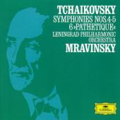 Album artwork for Tchaikovsky: Symphonies 4-6 (Mravinsky)