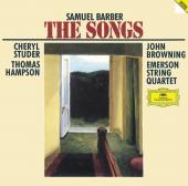Album artwork for Barber: Songs 2-CD / Studer, Hampson