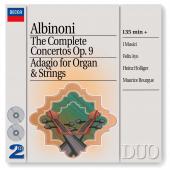 Album artwork for Albinoni: Complete Concertos Op 9, Adagio / Musici