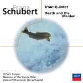 Album artwork for Schubert: Trout , Death & the Maiden / Curzon