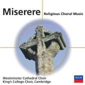 Album artwork for Miserere - Religious Choral Music
