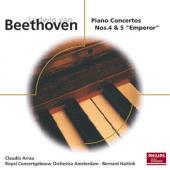 Album artwork for Beethoven: Piano Concertos Nos. 4 & 5 (Arrau)