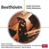 Album artwork for Beethoven: Violin Concerto, Violin Romances (Grumi