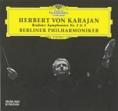 Album artwork for BRAHMS: SYMPHONY NOS. 2 & 3 / Karajan