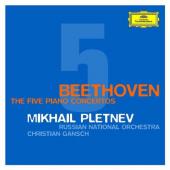 Album artwork for Beethoven: Five Piano Concertos / Pletnev