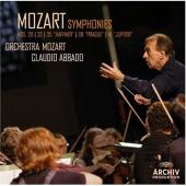 Album artwork for Mozart: Symphonies 29, 33, 35, 38, 41 / Abbado