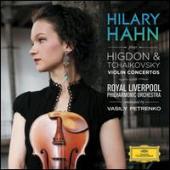 Album artwork for Higdon & Tchaikovsky Violin Concertos / Hahn