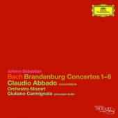 Album artwork for Bach: Brandenburg Concertos 1-6 / Abbado
