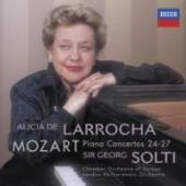 Album artwork for Mozart: Piano Concertos 24-27 / Larrocha