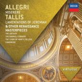 Album artwork for Allegri: Miserere, Tallis: Lamentations