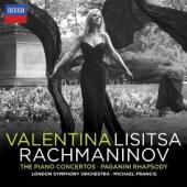 Album artwork for Rachmaninov: Piano Concertos 1-4 / Lisitsa