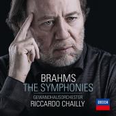 Album artwork for Brahms: The Symphonies / Chailly, Gewandhaus