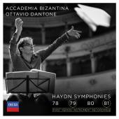 Album artwork for Haydn: Symphonies 78-81 / Dantone