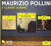 Album artwork for Maurizio Pollini: 3 Classic Albums Chopin