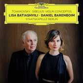 Album artwork for Tchaikovsky & Sibelius: Violin Concertos / Batiash