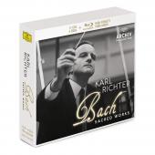 Album artwork for Karl Richter conducts Bach Sacred Works (11CD, 4DV