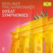 Album artwork for Berlin Philharmonic - Great Symphonies 8 CD set