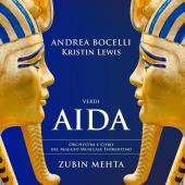 Album artwork for VERDI: AIDA / Bocelli, Lewis, Mehta