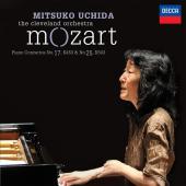 Album artwork for Mozart: Piano Concertos 17 & 25 / Uchida