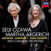 Album artwork for Beethoven: Symphony #1, Piano Concerto #1