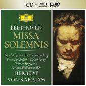 Album artwork for Beethoven: Missa Solemnis / Karajan CD & Blu-ray A
