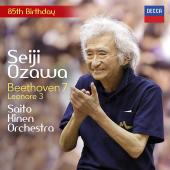 Album artwork for Beethoven: Symphony #7, Leonore #3 / Ozawa