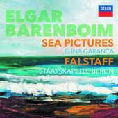 Album artwork for Elgar: Sea Pictures, Falstaff / Garanca, Barenboim