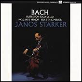 Album artwork for Johann Sebastian Bach - Cello suites 2 & 5 Janos S