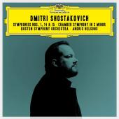 Album artwork for Shostakovich: Symphonies #1, 14, 15 / Nelsons
